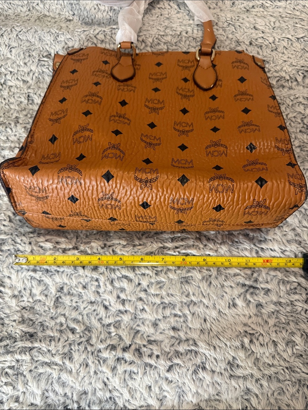 Cognac Logo Tote - Picture 7 of 8